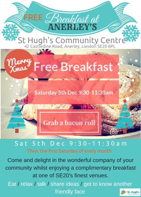 Breafast at Anerley's - Saturday 5th December 2015