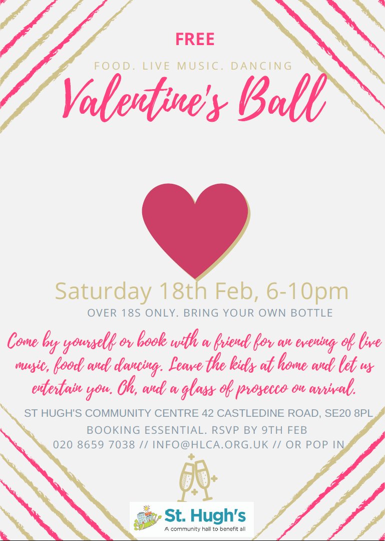 Valentine's Ball - Saturday 18th February 2017